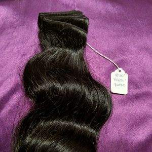 Virgin wavy straight hair